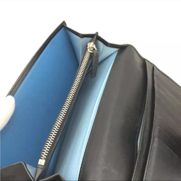 BVLGARI BVLGARI BVLGARI Leather Long Bifold Wallet - Picture 6 of 8